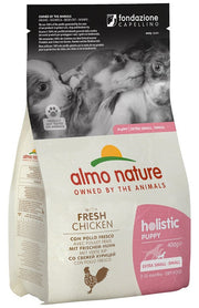 Almo Nature Holistic Puppy Crocchette Pollo E Riso Cani Cuccioli Taglia Mini E Piccola Sacco 400kg-2