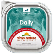 Almo Nature Daily Menu Cibo Umido Manzo E Patate Cani Adulti Vaschetta 300g-2