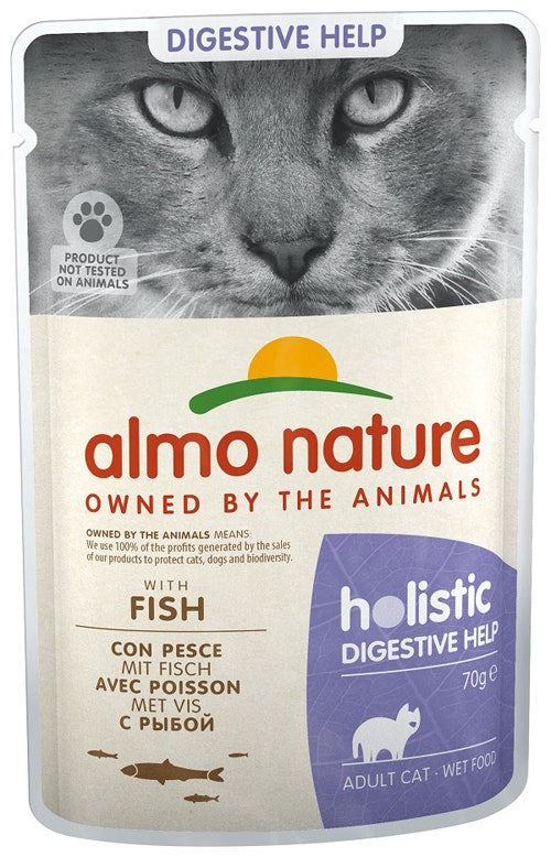 Almo Nature Intestinal Help Cibo Umido Con Pesce Per Gatti Adulti 70g-2