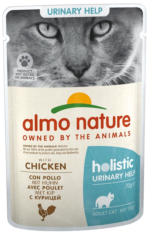 Almo Nature Urinary Help Pollo Cibo Umido Per Gatti Adulti Bustina 70g-2