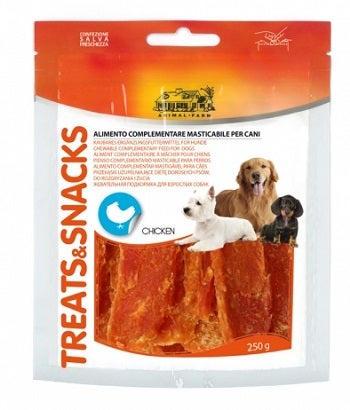 Camon Crispy Chicken Alimento Complementare Masticabile Per Cani 250g-2
