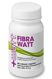 +Watt Fibrawatt Glucomannano 60 Capsule Vegetali-4