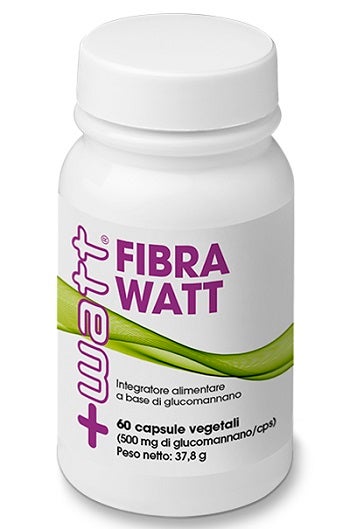 +Watt Fibrawatt Glucomannano 60 Capsule Vegetali-4