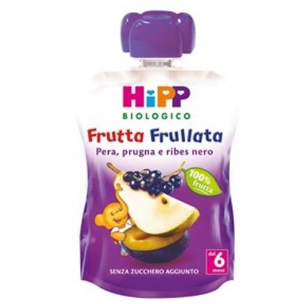 Hipp Bio Frutta Frullata Pera Prugna Ribes 90g 6Mesi+  - 2