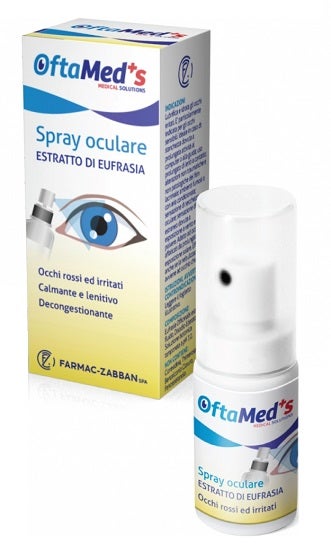 Oftamed's Spray Oculare Occhi Rossi E Irritati Estratto Eufrasia 10ml  - 1