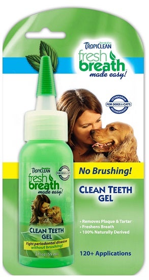Tropiclean Fresh Breath Clean Teeth Gel 59ml-2