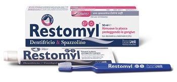 Restomyl Dentifricio & Spazzolino Extrasoft  - 1