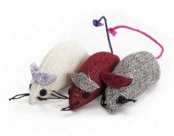 Camon Topino Juta Colorata Gioco Per Gatti 1 Pezzo-2