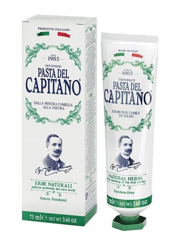 Pasta del Capitano 1905 Dentifricio Erbe Naturali 75ml  - 1