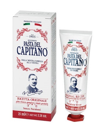 Pasta del Capitano 1905 Dentifricio Ricetta Originale 25ml  - 1
