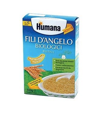 Humana Fili D'Angelo Pastina Bio 320g-1