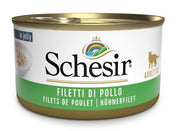 Schesir Filetti Di Pollo Cibo Umido Gatti Adulti Lattina 85g-2
