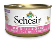 Schesir Tonnetto Con Pollo E Riso Cibo Umido Gatti Adulti Lattina 85g-2