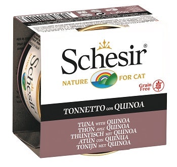 Schesir Tonnetto Con Quinoa Cibo Umido Gatti Adulti Lattina 85g-2