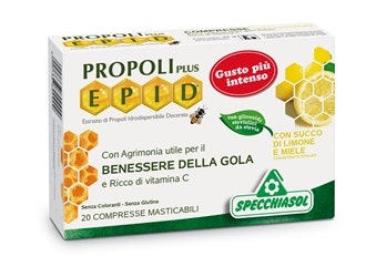 Propoli Epid Plus Miele Limone 20 Compresse Masticabili-2