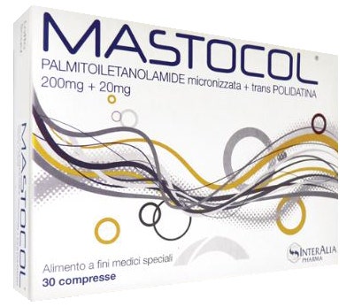 Mastocol 200mg + 20mg 30 Compresse  - 1