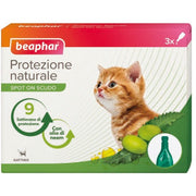 Beaphar Protezione Naturale Spot On Antiparassitario Gattino 3 Pipette Da 0,4ml  - 1