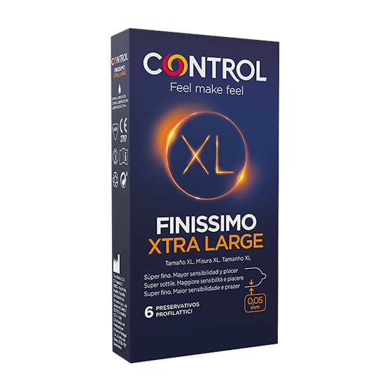 Control Preservativi Finissimo Original Xl 6 Pezzi-2