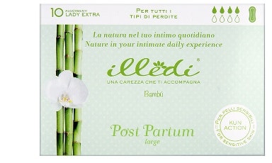 Illedi Assorbenti Lady Super Post Partum 10 Pezzi-2