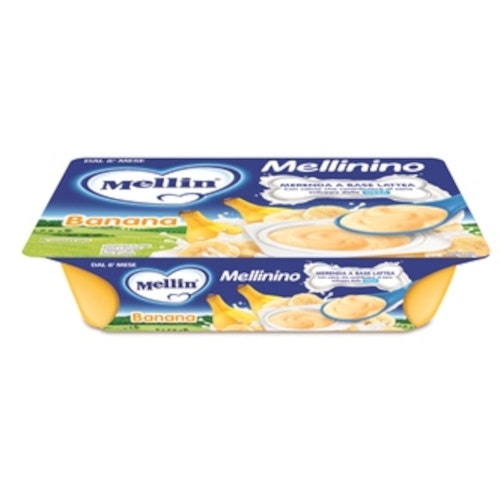 Mellin Mellinino Merenda Banana 6x55g 6Mesi+  - 2