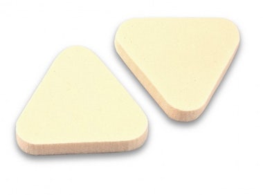 Beautytime Spugnette Lattice Triangolari 2 Pezzi  - 1