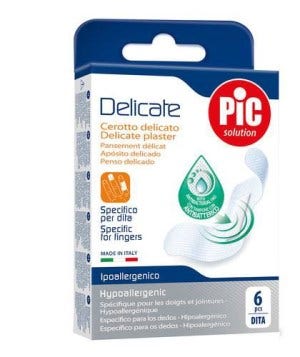 Pic Solution Delicate Cerotto Dita 6 Pezzi  - 1