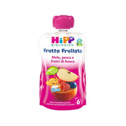 Hipp Bio Frutta Frullata Mela, Pesca e Frutti Di Bosco 90g 6 Mesi +    - 2