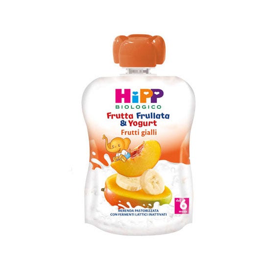 Hipp Frutta Frullata & Yogurt Frutti Gialli 90g  - 2