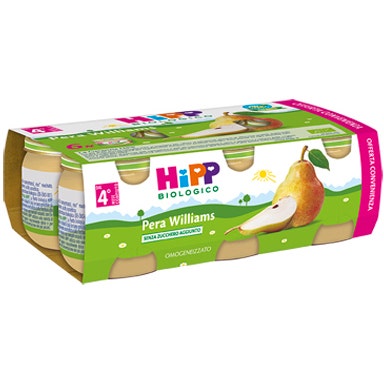 Hipp Bio Omogeneizzato Pera Williams 100% 6x80g  - 2