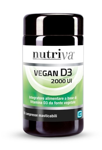 Nutriva Vegan D3 2000 UI 60 Compresse  - 1