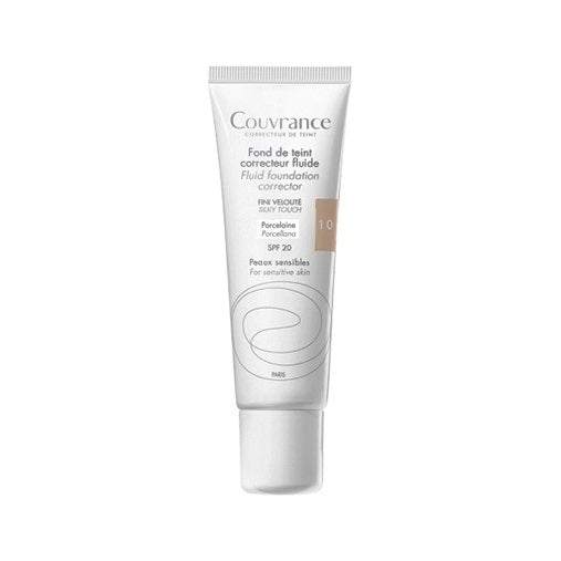 Avene Couvrance Fondotinta Correttore Fluido 1.0 Porcellana 30ml  - 2