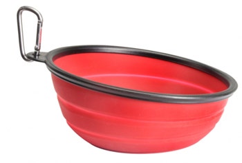 Camon Ciotola Pieghevole Inclinata Silicone Per Cibo Cani/Gatti 470ml-3