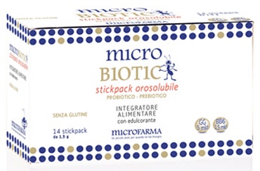 Microbiotic Stickpack Orosolubile 14 Bustine-1