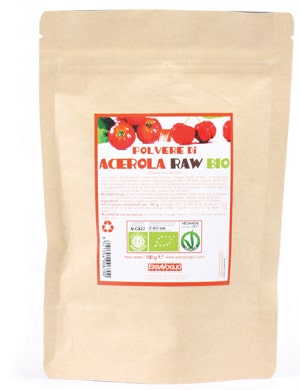 Erbavoglio Acerola Polvere Biologica 100g-1