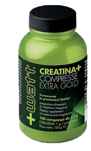 +Watt Creatina+ Extra Gold 100 Compresse-2
