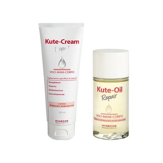 Kute Oil Repair 60ml + Kute Cream Repair 100ml  - 2