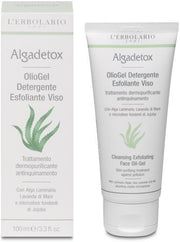 L'Erbolario OlioGel Detergente Esfoliante Viso Algadetox 100ml-2