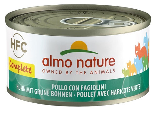Almo Nature HFC Complete Cibo Umido Pollo E Fagiolini Per Gatti Adulti Lattina 70g-2