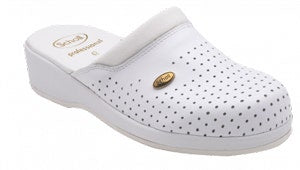 Clog Back Guard Bycast Bis Unisex White 45  - 1
