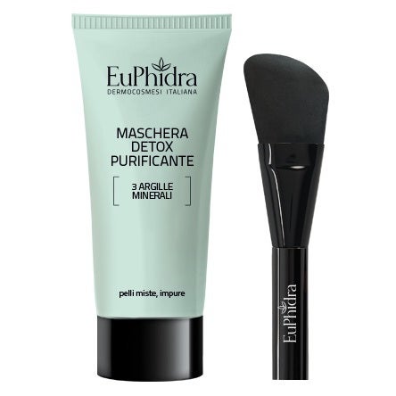 EuPhidra Maschera Detox Purificante Con Pennello 75ml  - 2