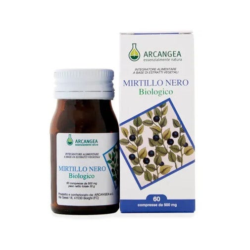 Mirtillo Nero Biologico 60 Compresse-2