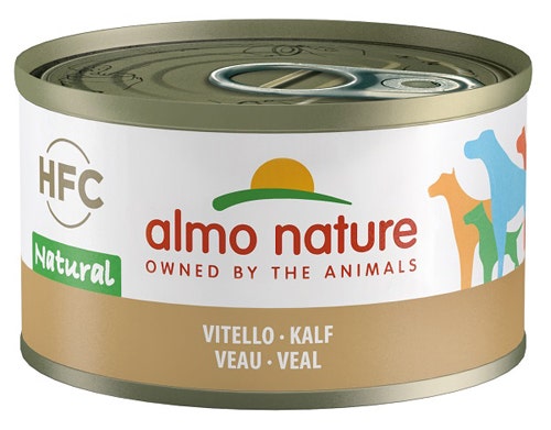 Almo Nature HFC Natural Cibo Umido Vitello Per Cani Adulti Lattina 95g-2