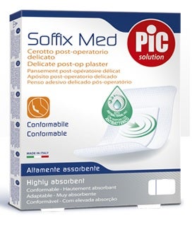 Pic Soffix Med Cerotto Sterile 30X10 3 Pezzi Antibatterico  - 1