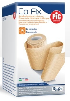 Pic Co Fix Benda Elastica Autoadesiva 6x5cm Medium   - 1