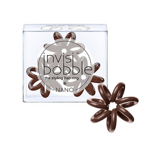 Invisibobble Nano Elastico Per Capelli Marrone 3 Pezzi  - 2