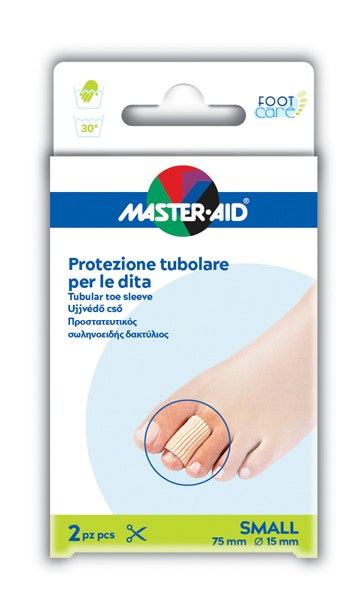 Master Aid Protezione Tubolare Dita Small 2 Pezzi  - 1
