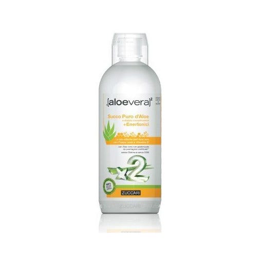 Zuccari Aloevera2 Succo Puro Aloe + Enertonici 1000ml  - 2