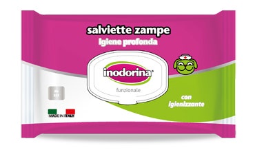 Inodorina Funzionale Zampe Salviette Per Cani 40 Salviette-2