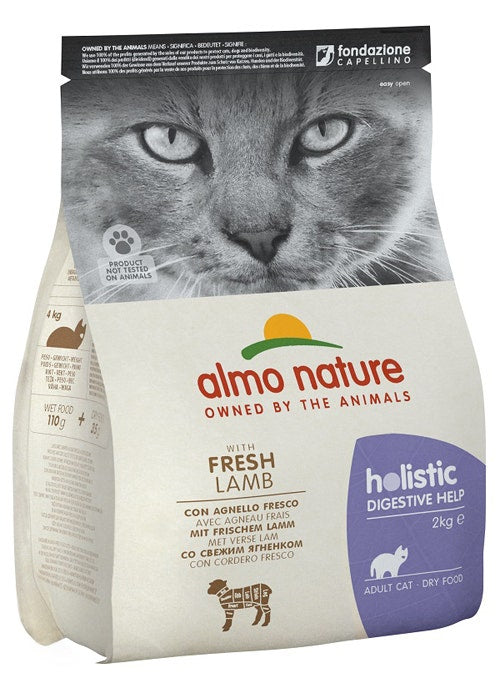 Almo Nature Intestinal Help Agnello Cibo Secco Per Gatti Adulti Sacco 2kg-3