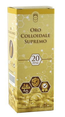 Oro Colloidale Supremo 20PPM 100ml-2
